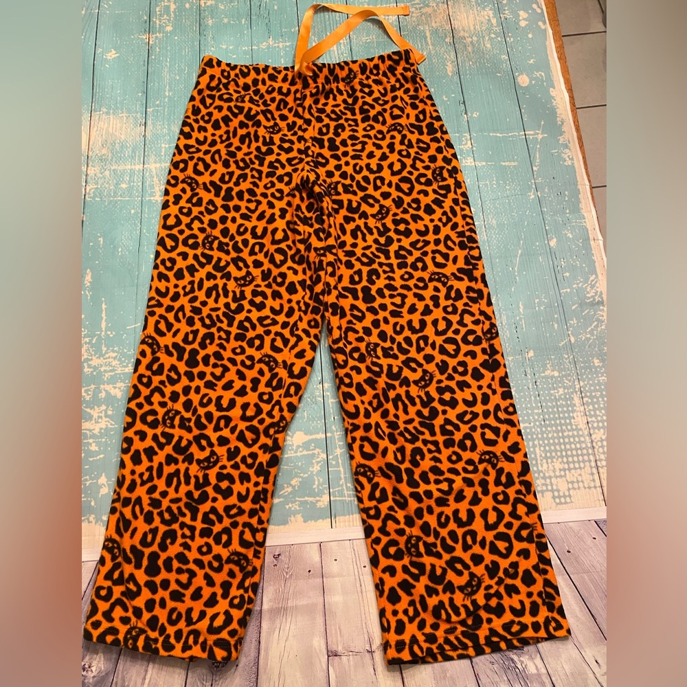 Leopard Print/Cat Head Lounge Pants